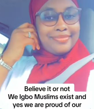 Igbo Muslims Exist And Are Proud Of Their Religion – Igbo Lady Who Is A Muslim By Birth Says (Video)