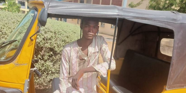 Man Nabbed Carrying Passengers With Tricycle He Stole In Yola