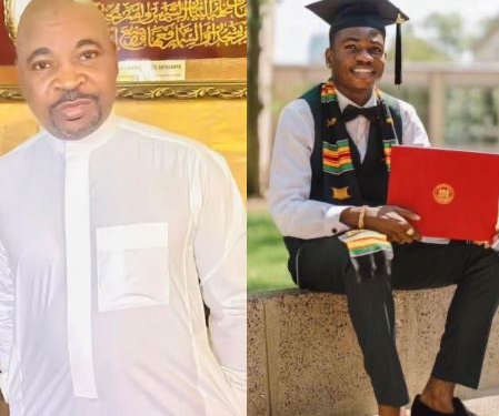 MC Oluomo’s Son Graduates From Massachusetts Institute Of Technology, USA
