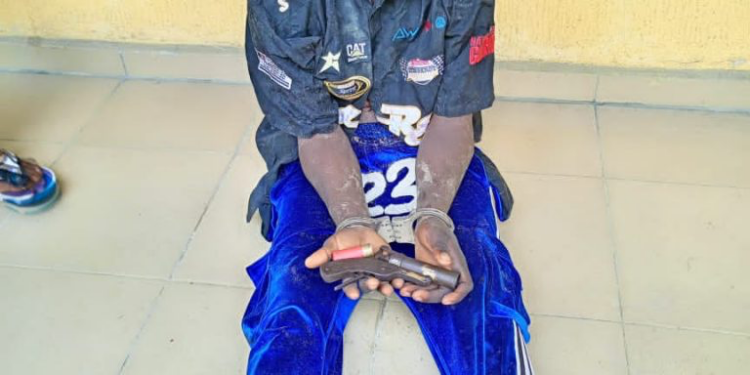 Police Arrest Two Suspects With Pistol, Bullet In Delta (Photo)