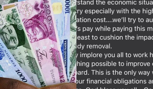 “It Can Never Be My Boss” – Reactions as Company Increases Staff Salaries Because Of Fuel Subsidy
