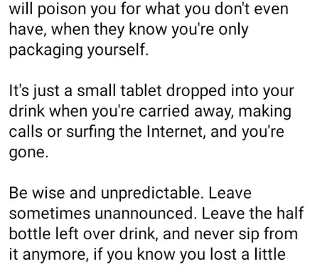 Be Careful With Your Drink Out There, They Will Poison You For What You Don’t Have – Human Rights Activist, Israel Joe Warns People