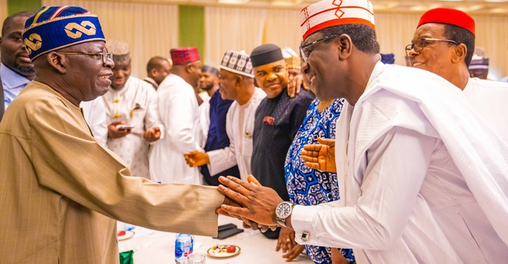 President Tinubu Meets Senators, House Of Reps-Elect In Aso Rock