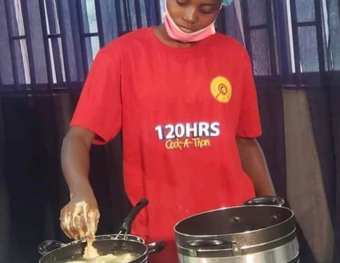 Nigerian Chef Starts Off A New Cook-a-thon To Break Guinness Records (Photos/Video)