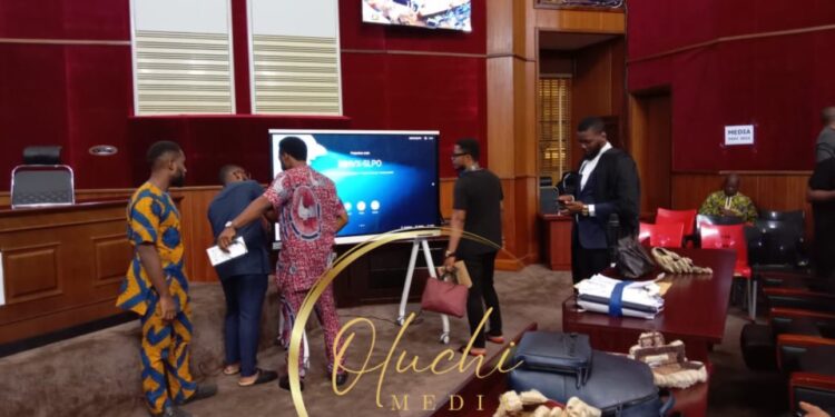 LP’s Legal Team In Court With HD TV As Channels TV Staff Is Called As Witness.