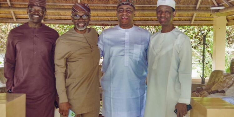 FFK Meets With Femi Gbajabiamila And Nuhu Ribadu