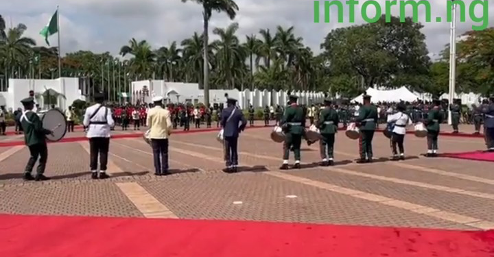 Armed Forces Perform Kizz Daniel’s Buga On Democracy Day (Video, Photos) 