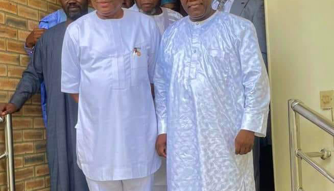Senate President: Tambuwal, Orji Uzor Kalu Visit Yari After Defeat