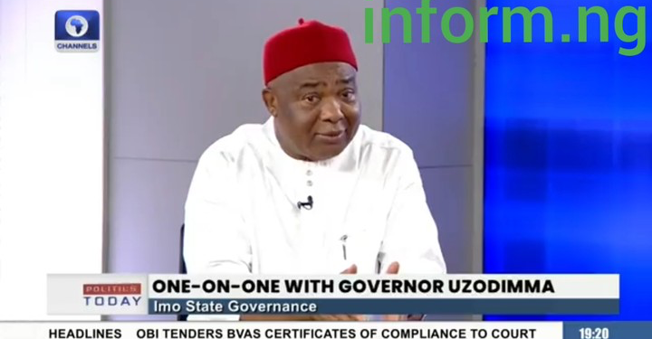 Imo Was In The Cemetery When I Assumed Office, I Exhumed It – Uzodimma (Video)