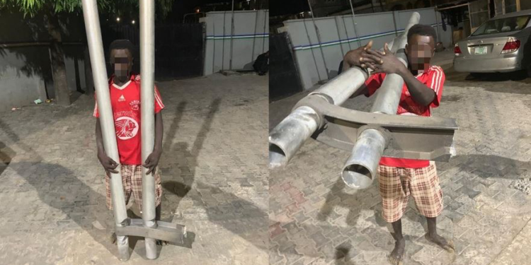 Police Arrest Suspected Bridge Vandal In Lagos