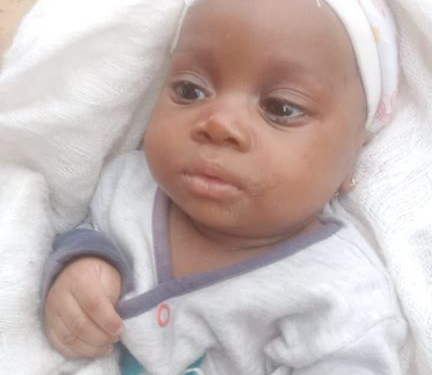 Baby Girl Abandoned Under A Parked Bus In Lagos (Photo)