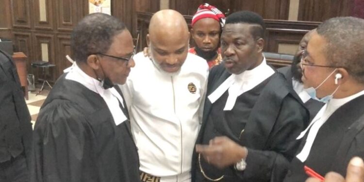BREAKING: Nnamdi Kanu’s Family Sack Lawyers, Ozekhome And Ejiofor