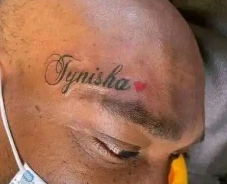 Mixed Reactions As Man Who Tattooed Girlfriend’s Name Changes It To ‘Gun’ After Breakup