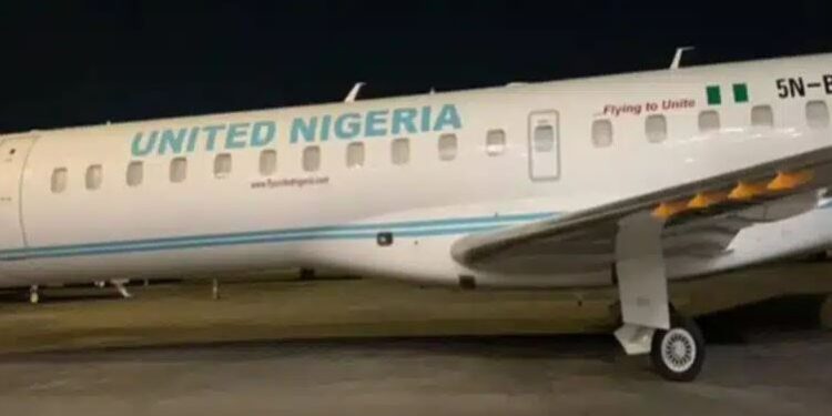 Panic As United Nigeria Plane Crash-lands At Lagos Airport