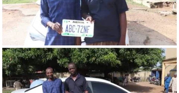 Two Men Steal A Toyota Corolla From Abuja Mosque During Juma’at Prayer (Photos)
