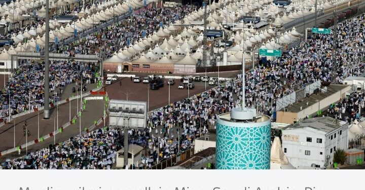At Least 550 Muslims Die At Hajj – As Temperatures At Mecca Hit 51.8C (Photos)