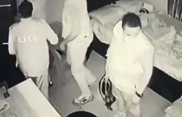 EFCC Officials Invade Lagos Hotel By 4am, Slap Manager (Video Photos)