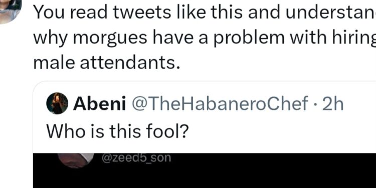 Man sparks outrage as he shares disgusting tweet about a dead woman