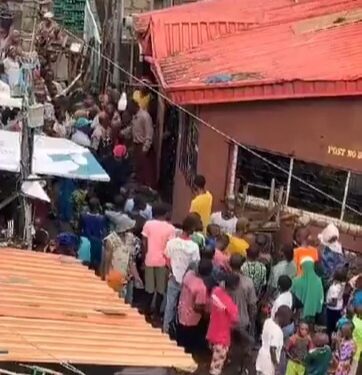 Alleged emale kidnapper caught in Isale Eko house with kidnapped children meant for sale (video)