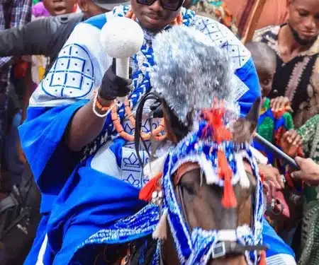 Horse rider laments after his 18-karat bracelet got stolen at the Ojude Oba festival