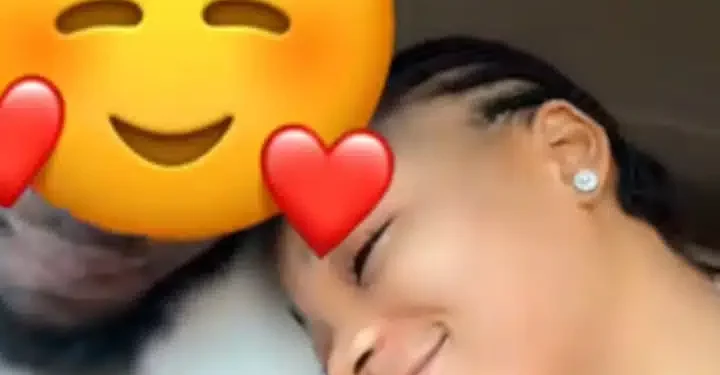 Lady gushes over husband whose love language is sending her money, shows off alerts