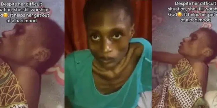 Video of Nigerian woman praising God from sickbed goes viral