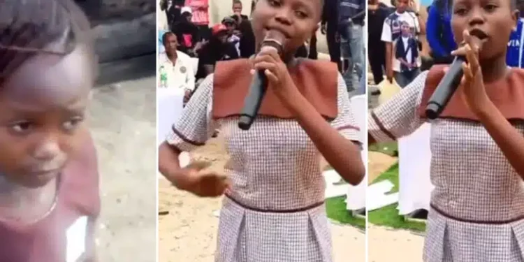 New video of little girl, Sucess who went viral years ago for saying ‘dem go flog, flog, flog, dem go tire’ causes serious buzz online