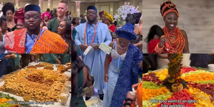 Nigerian couple’s traditional wedding in Texas goes viral on social media