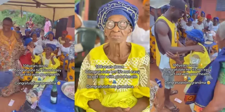 Nigerian grandmother’s stylish 108th birthday celebration trends online