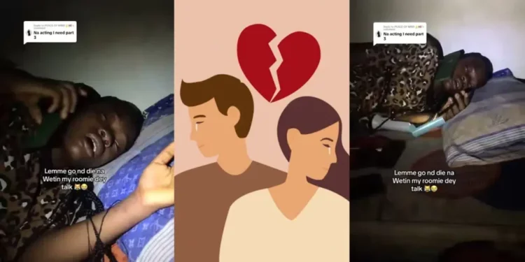 Nigerian lady contemplates ending her life in viral video as boyfriend ends relationship