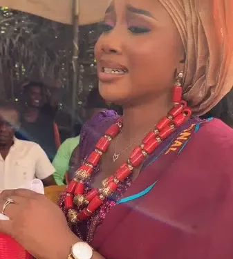 Bride breaks down in tears while searching for husband on wedding day, video stirs emotions