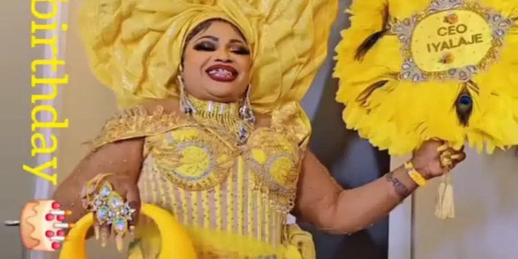 Nigerian woman’s birthday head tie breaks the internet