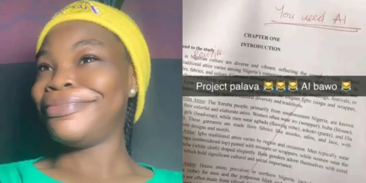 Student cries out as supervisor cancels her project, accuses her of using AI