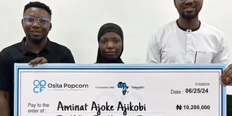 Unilag student who lives in slum gets N10M, free accommodation