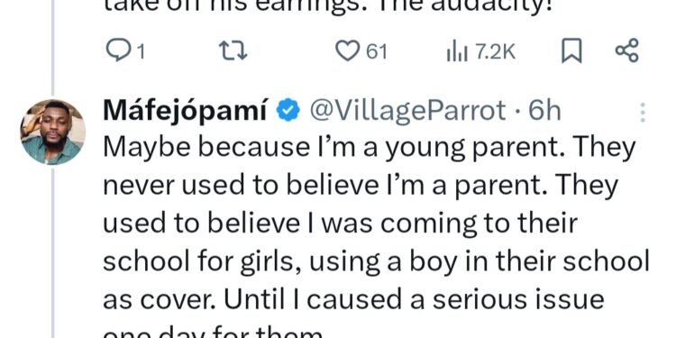 Father who was told to remove earring while visiting his son at school expresses outrage