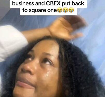 Woman Who Lost Her Life Savings To CBEX In Tears (Video, Photos)