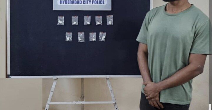 Nigerian Drug Peddler Arrested Again In India, 7 Gm Cocaine Seized (Photo)