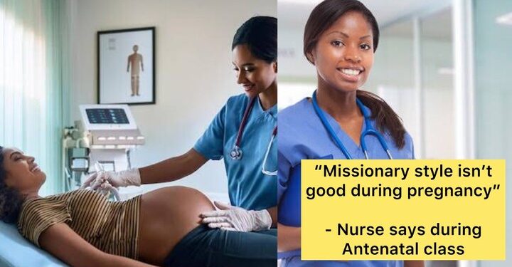 Missionary Style Not Good During Pregnancy- Nurse Says During Antenatal Class (Video)