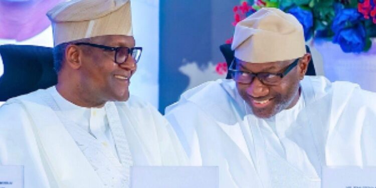 “Greatest Entrepreneur in Africa” – Otedola hails Dangote on his 68th birthday