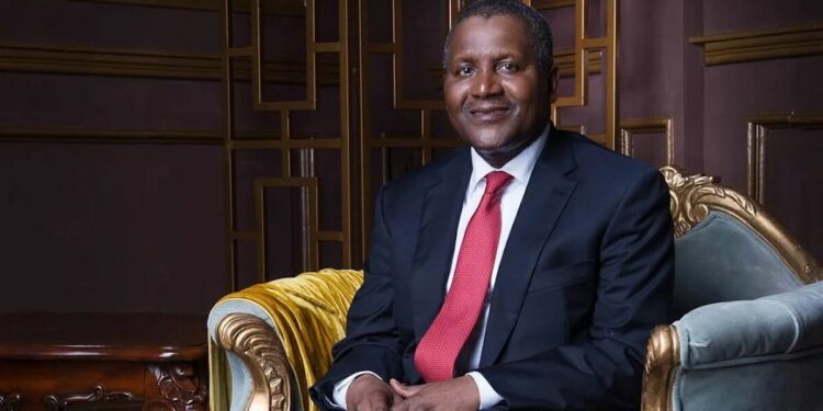 Aliko Dangote loses $397 million in a day as cement shares tumble