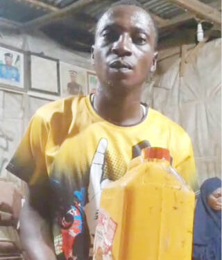 Man arrested for selling adulterated cooking oil in Abuja