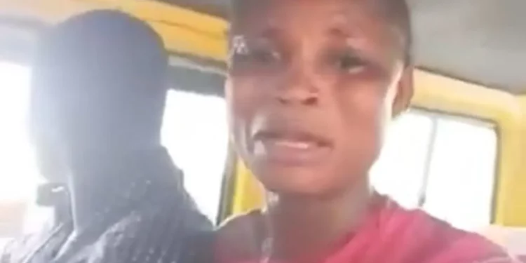 Police arrest thug seen assaulting woman over car battery theft in Lagos