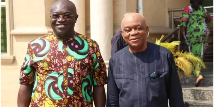Ikpeazu should once again carry his cross – Former Abia Governor T.A Orji slams his successor over claim of Abia being in a ‘gloomy state’ when he took office in 2015