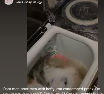 They prefer to keep making their women to wash with hands – Nigerian woman mocks ‘poor men’ as she shows off her washing machine