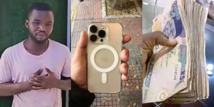 Man sells stolen iPhone 13 Pro Max worth millions for ₦28k