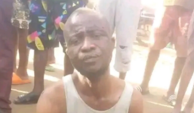 Man allegedly sets his wife and three children ablaze in Abia community over suspicion of infidelity (video)