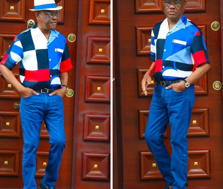 FCT Minister, Nyesom Wike, steps out in style