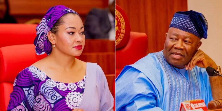 Akpabio asks court to compel Natasha Akpoti to delete satirical apology