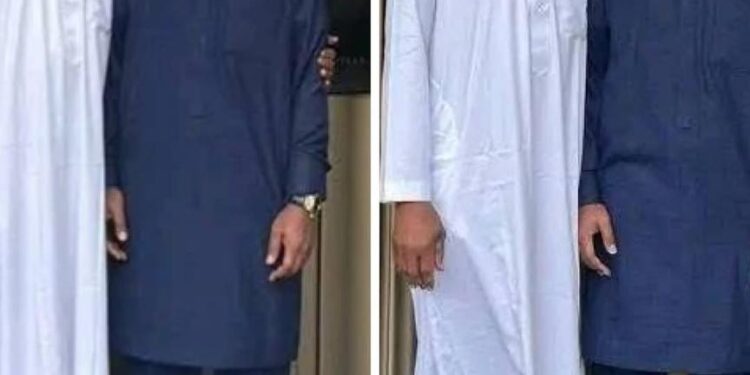 Photos of FCT Minister, Nyesom Wike and his son in China