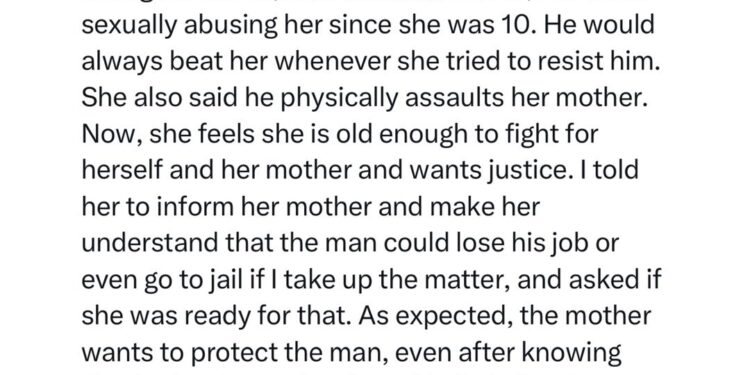 Ondo state police officer accused of sexually assaulting his 23-year-old daughter since she was 10